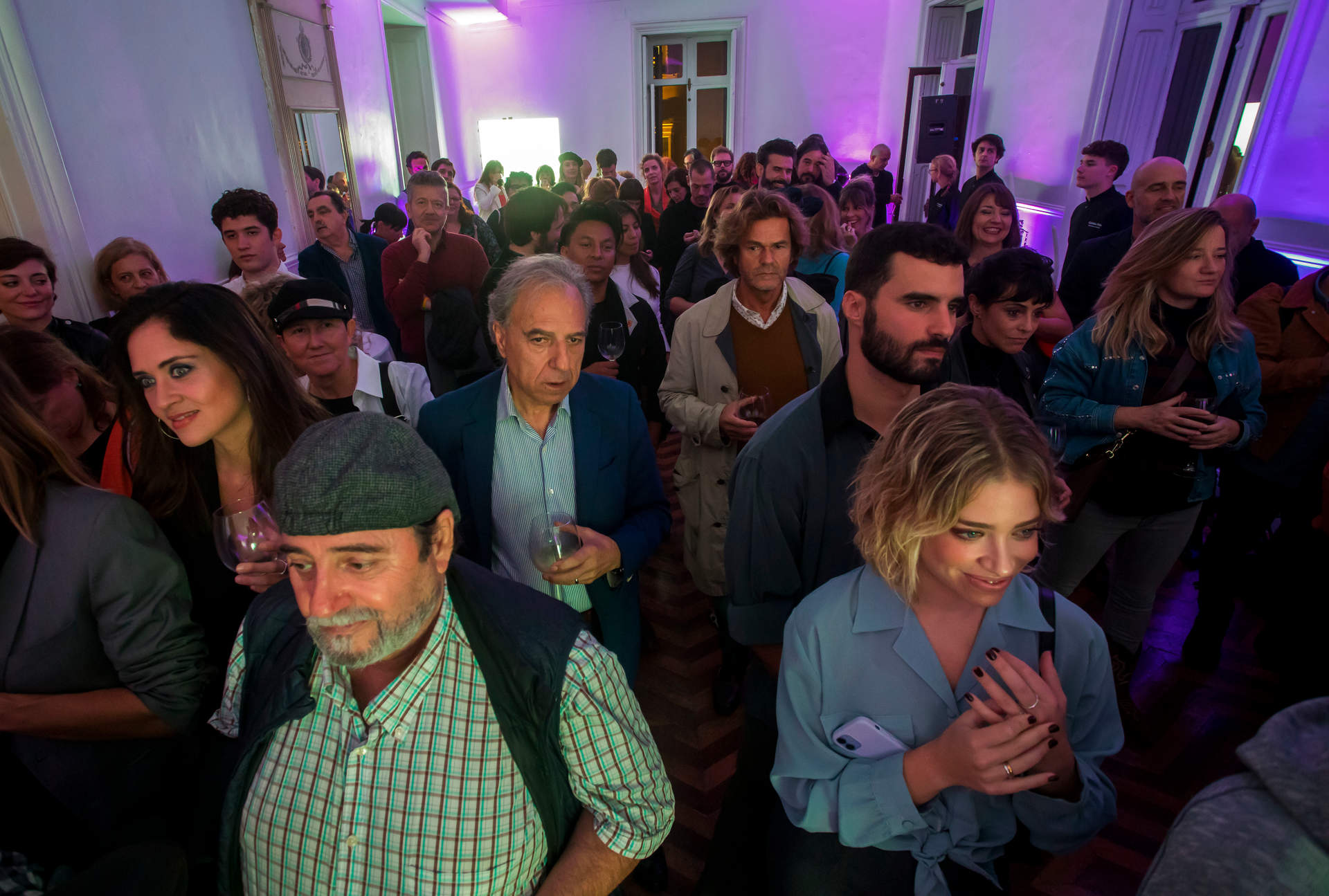 Invitados al acto.