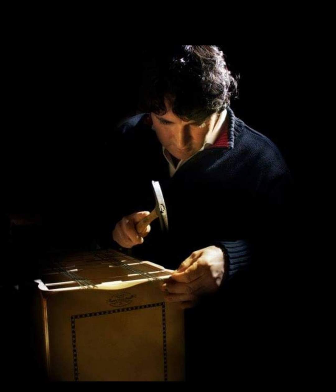 En su trabajo