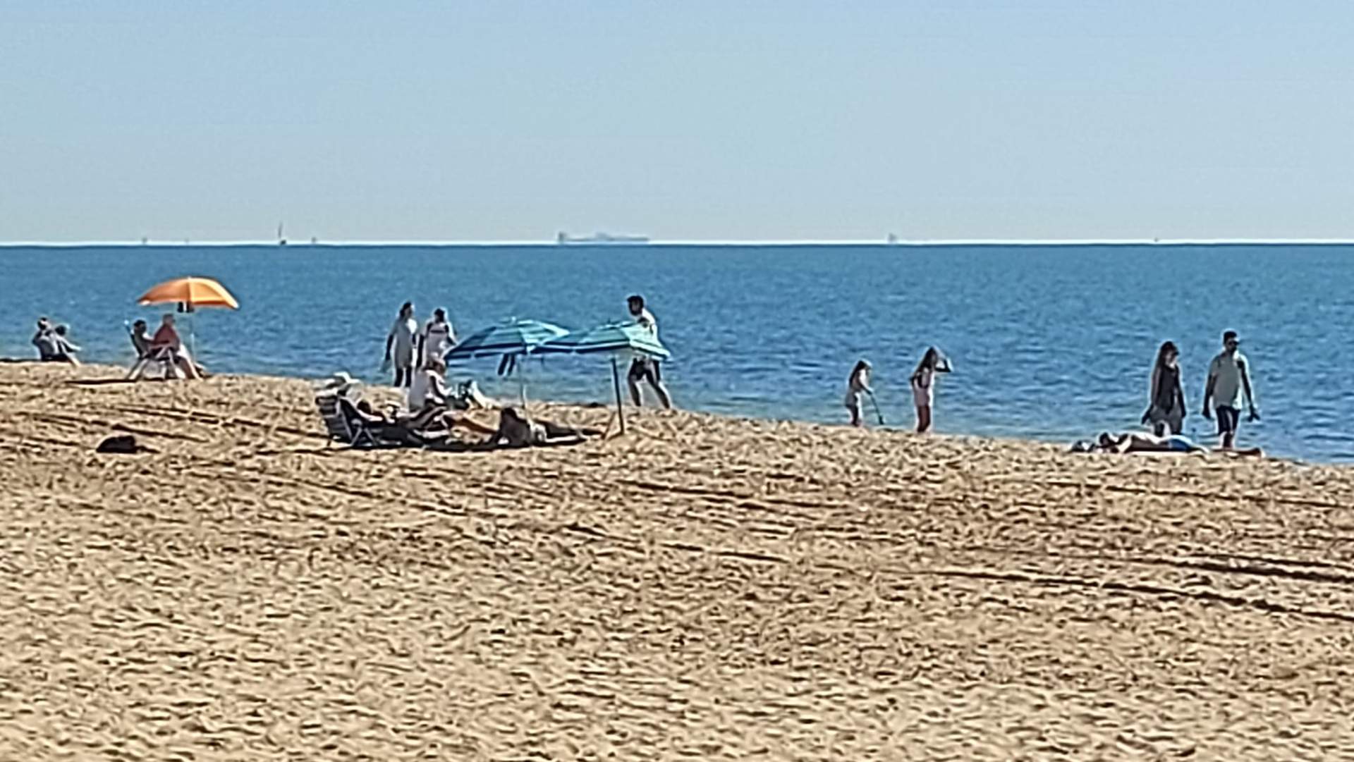 Fata Morgana en el horizonte