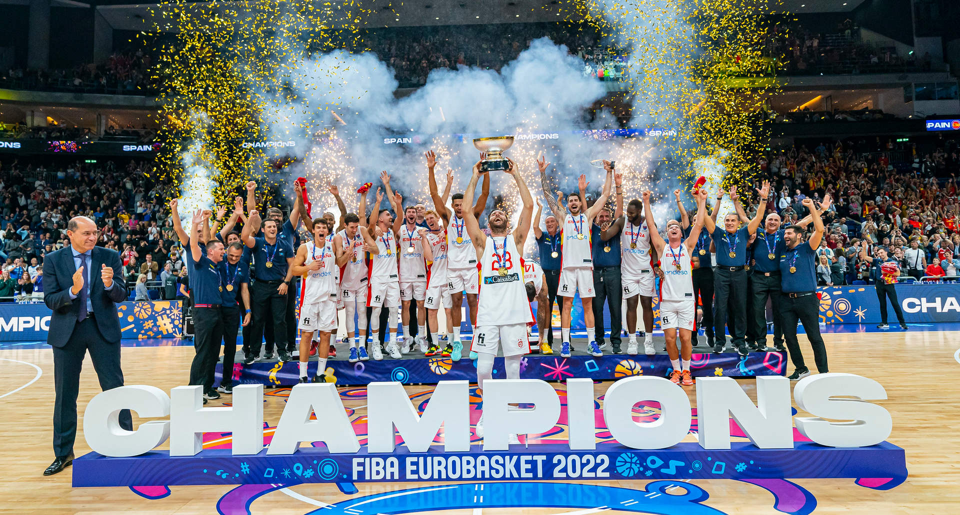 Eurobasket 2022 celebración