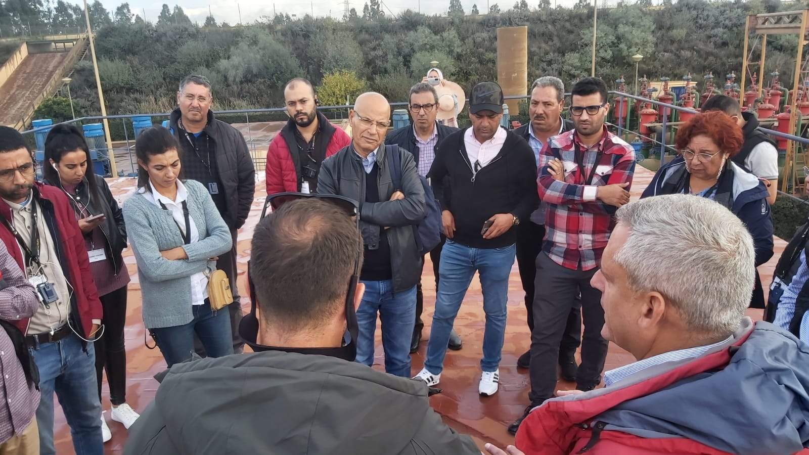 Encuentro con agricultores marroquíes