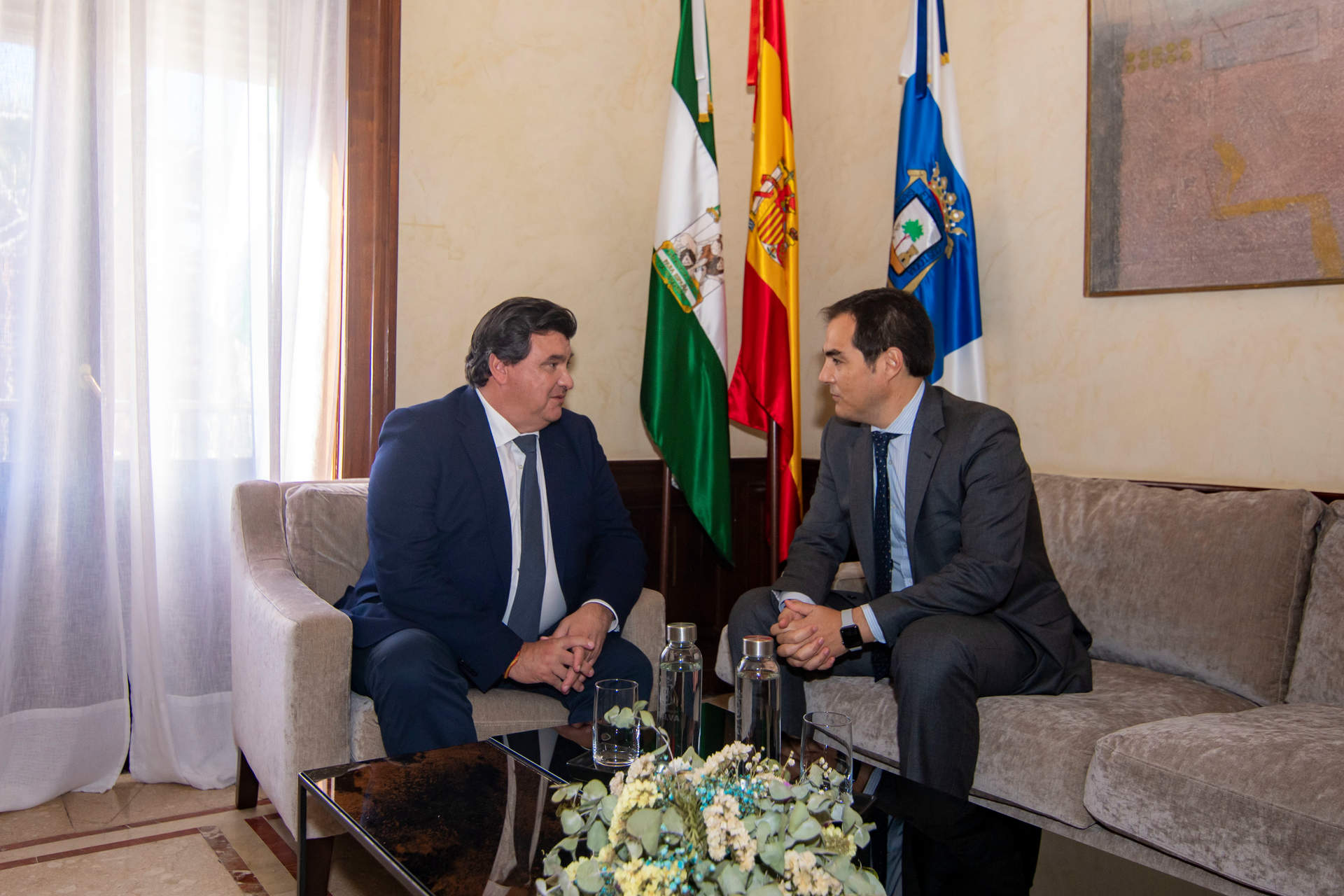 Reunión Consejero de Justicia con el alcalde