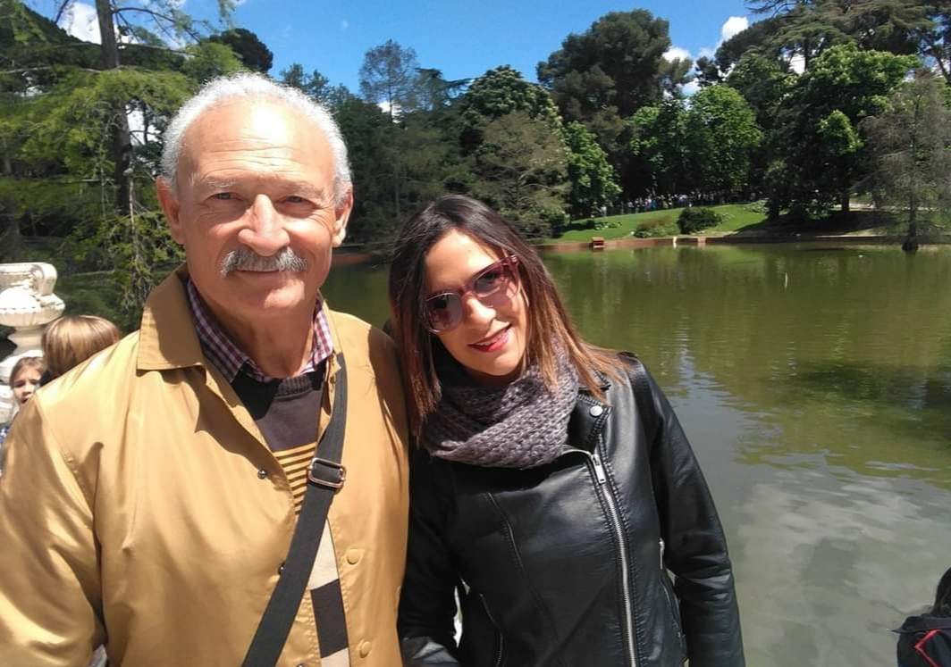 Con su hija