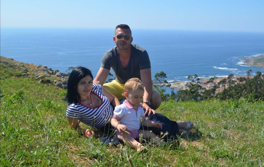 En familia de viaje