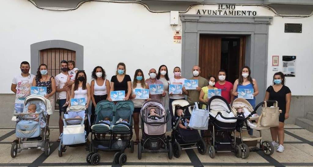 Foto del Ayuntamiento de Cumbres Mayores, uno de los municipios con políticas de fomento de la natalidad.
