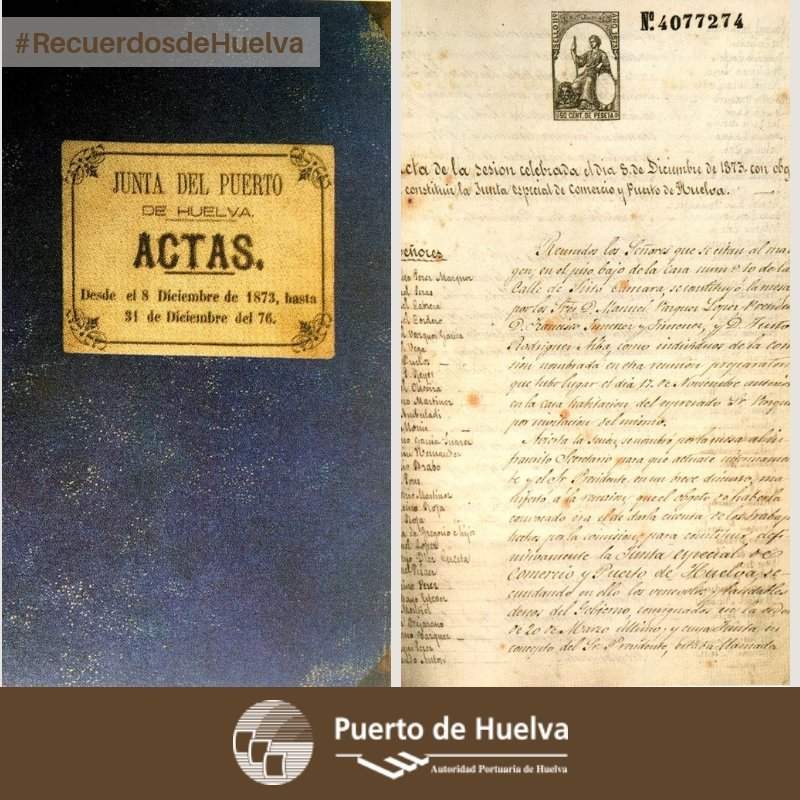 Libro de actas del Consejo del Puerto