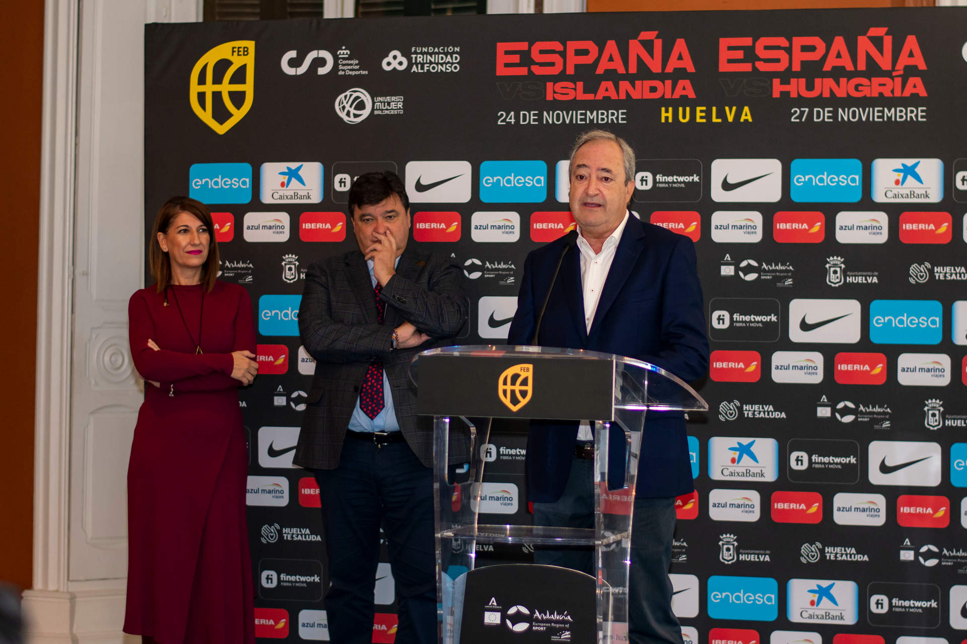 El acto de presentación.