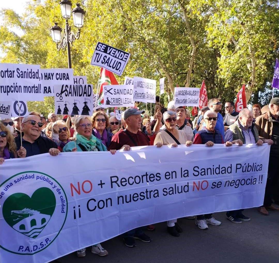 Manifestación en Sevilla.