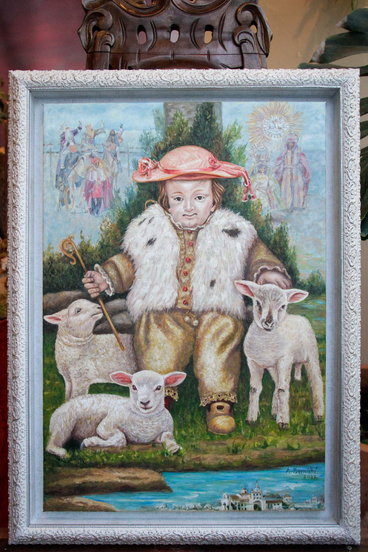 El Pastorcito, en su alegoría
