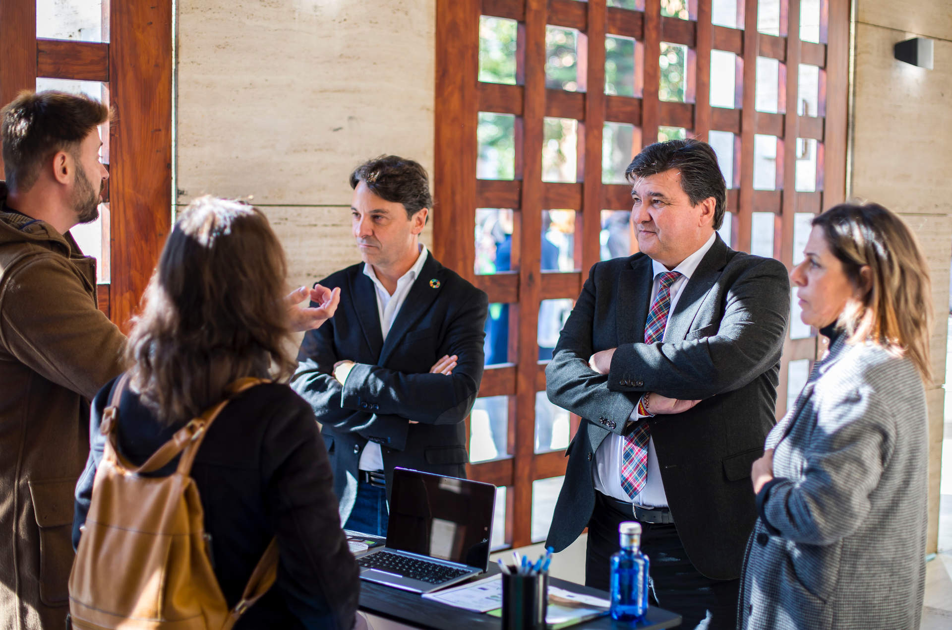 Visita del alcalde