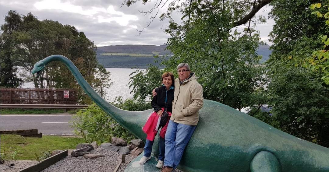 Juan Manuel Arazola con su familia