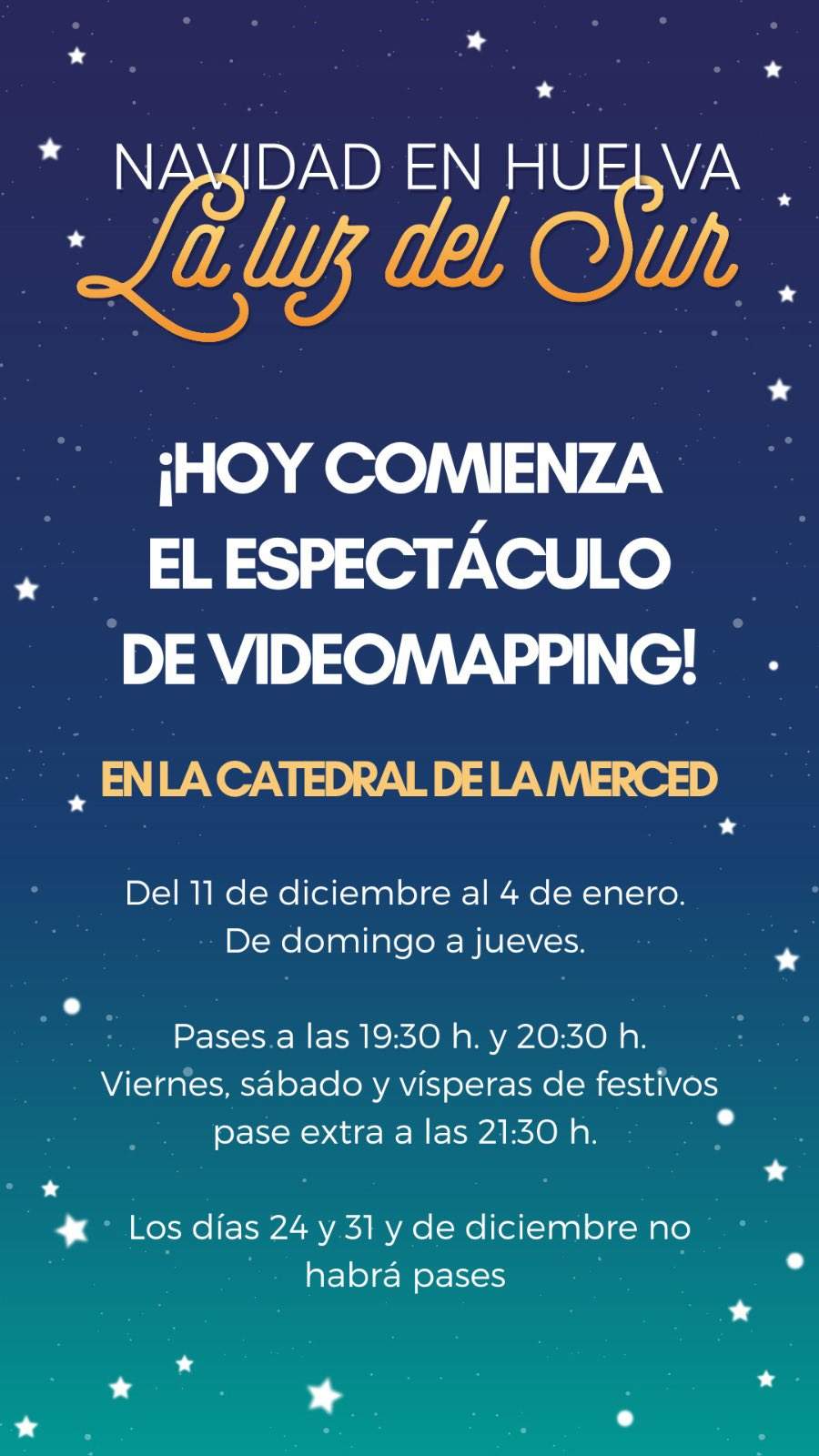 Cartel del espectáculo
