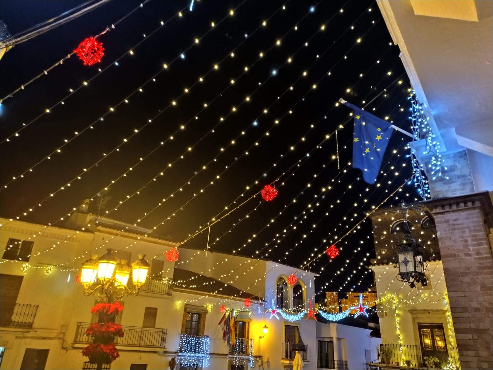 Calles decoradas en Aroche