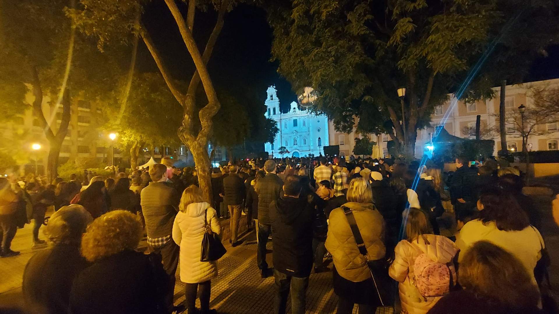 Panorámica de una Plaza divertida esta Navidad