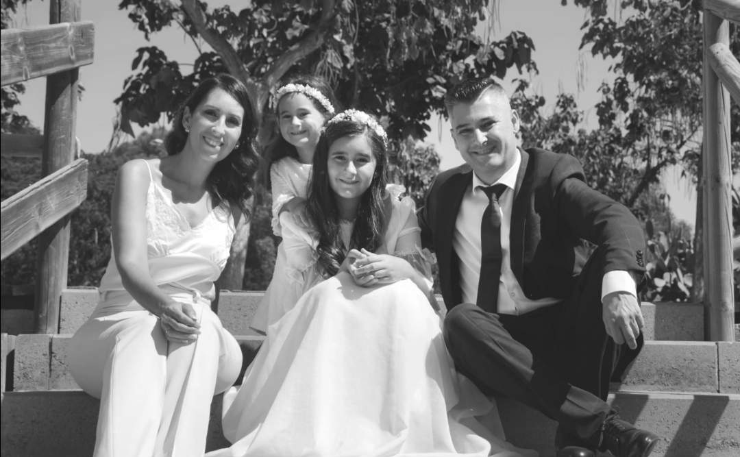 En familia