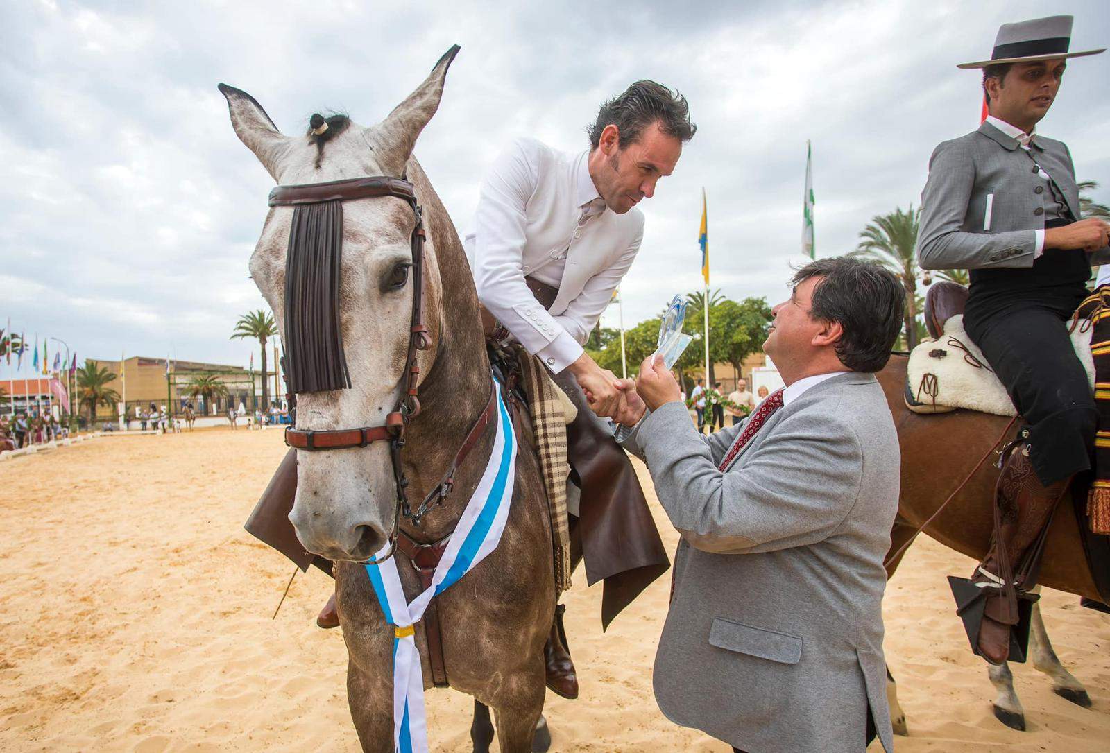 Pérez Chamo junto al alcalde