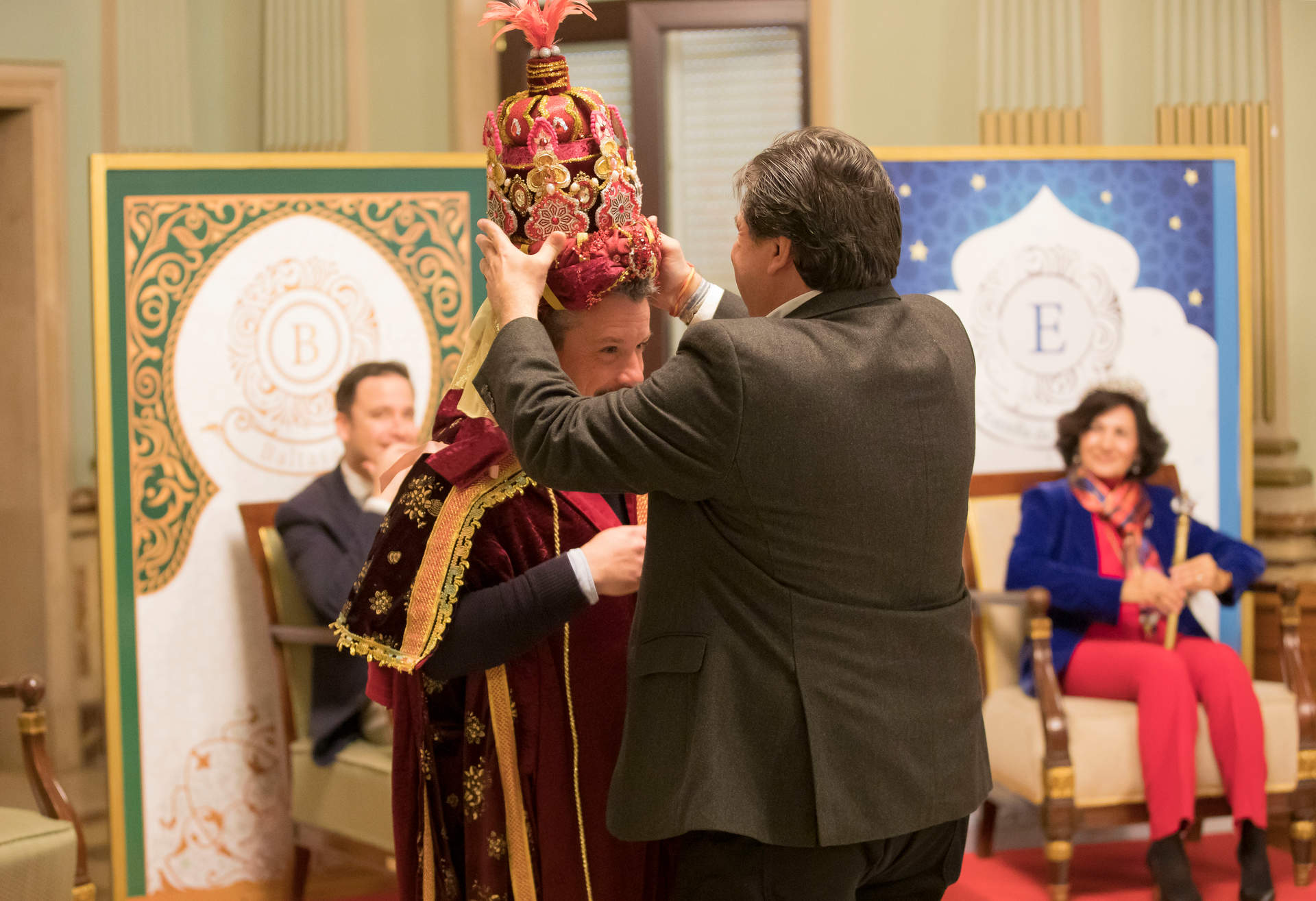 Acto simbólico de la coronación