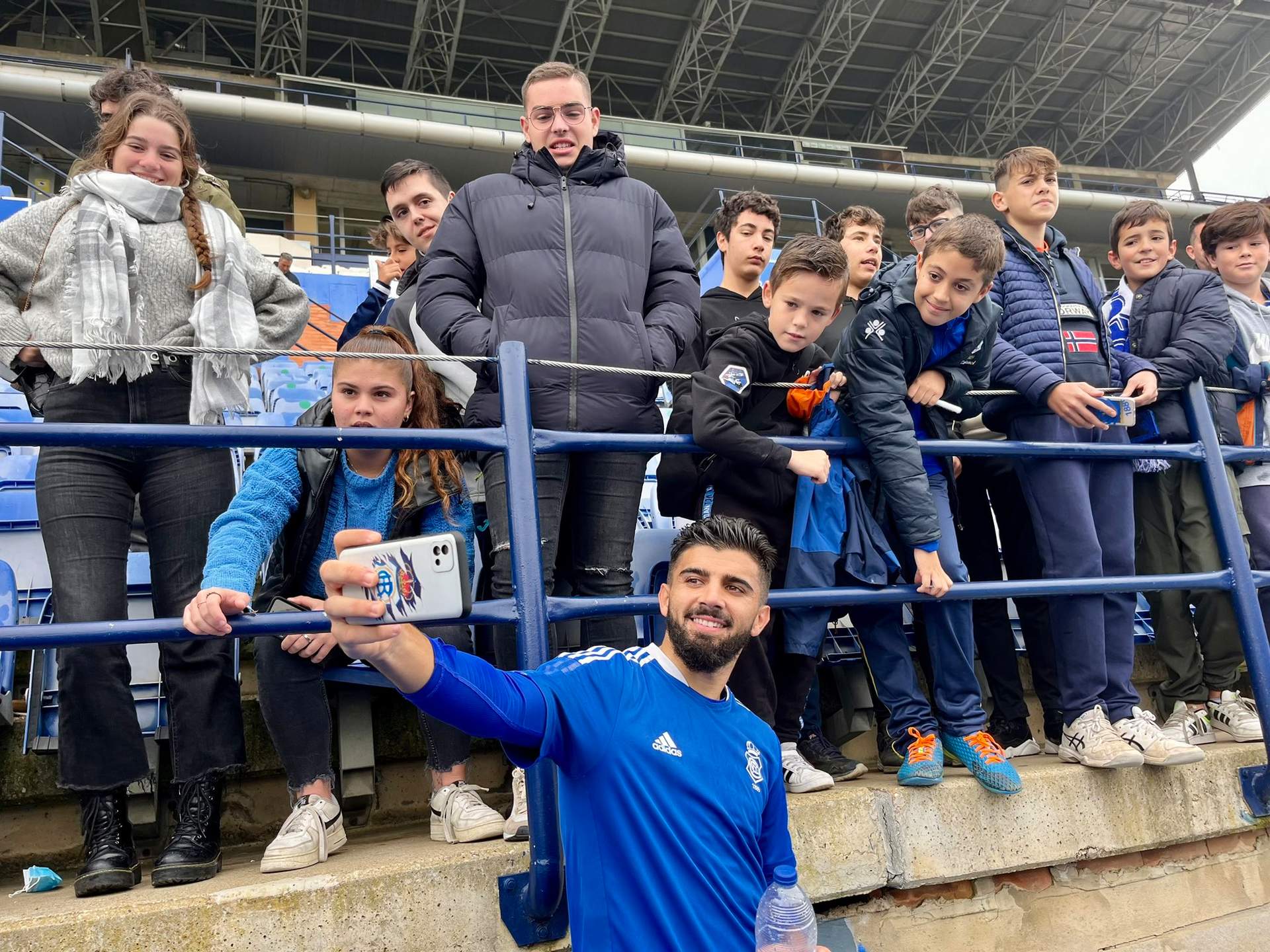 La afición ha disfrutado con sus ídolos.