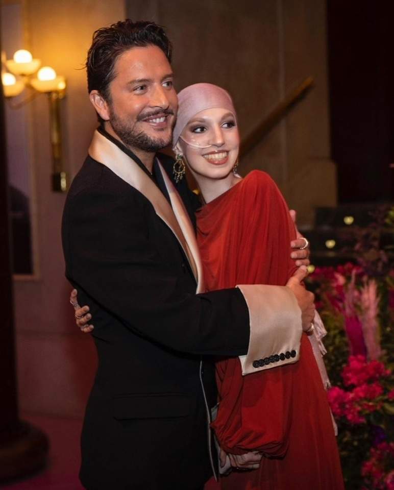 Carrasco y Elena, en un acto
