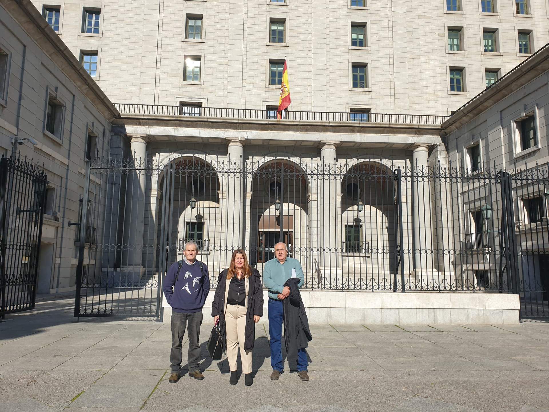 La delegación nervense en Madrid
