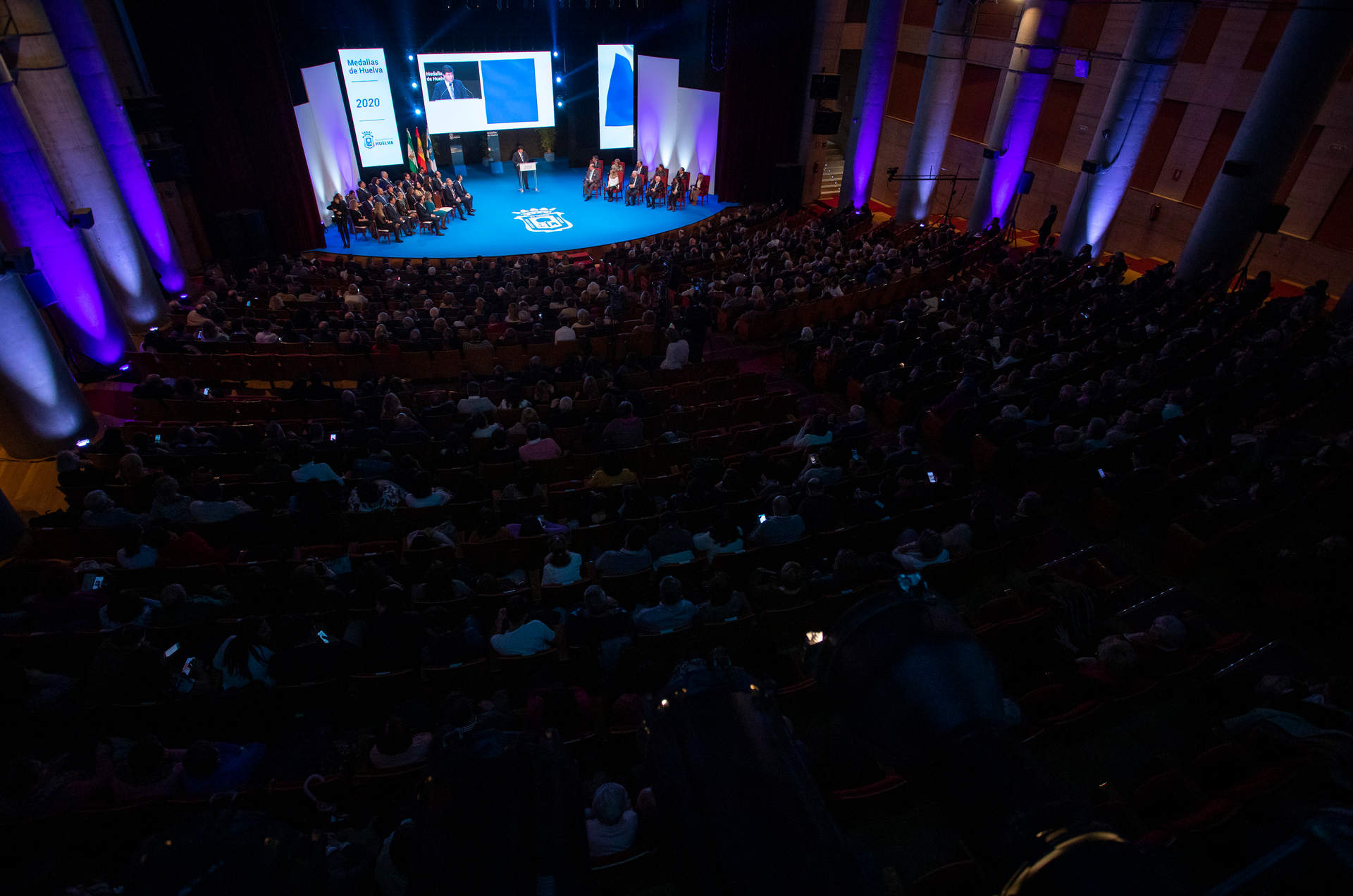 MEDALLASActo Medallas 2020 en Casa Colón