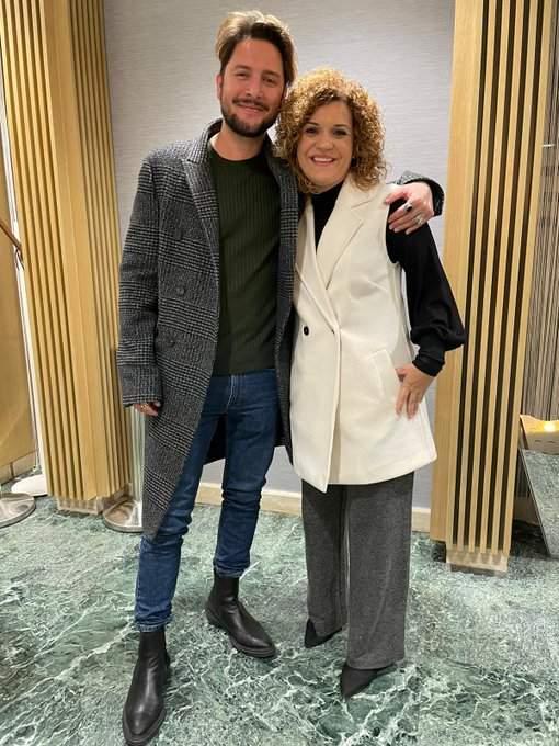 Manuel Carrasco y María Eugenia Limón, en Madrid