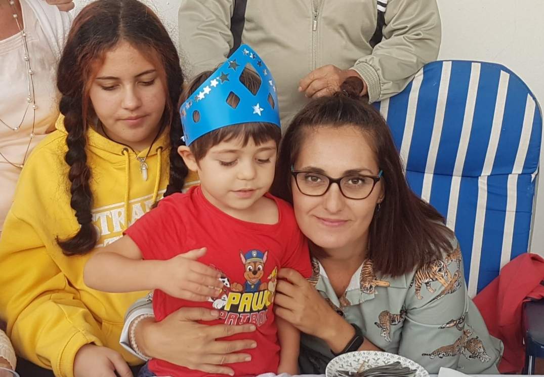 En familia