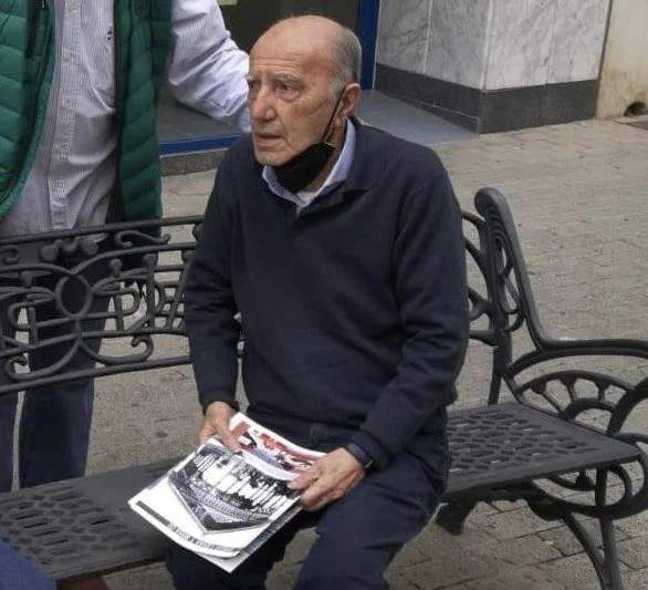 Plácido llorden en una imagen reciente