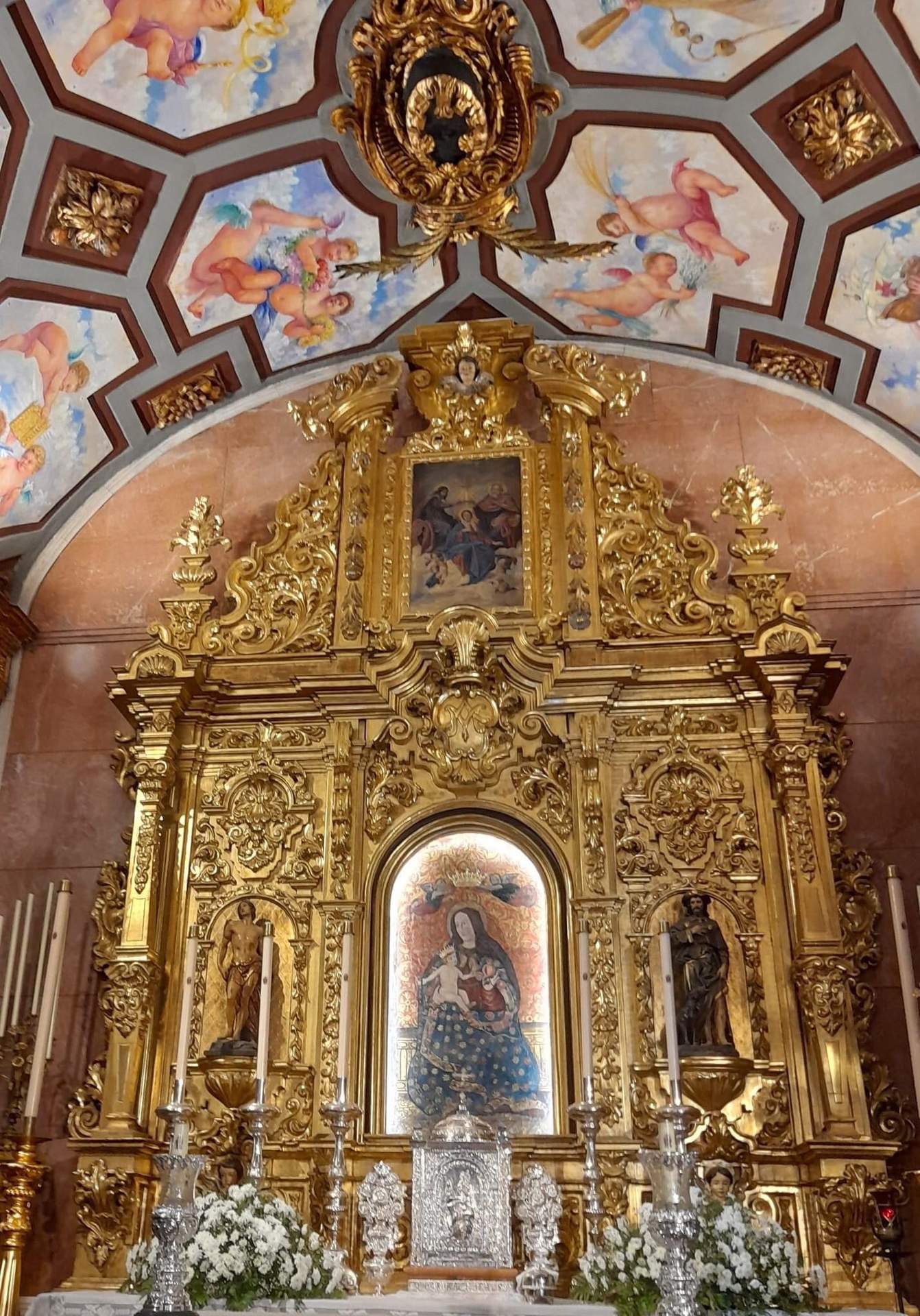 Virgen del Muro en el Santuario