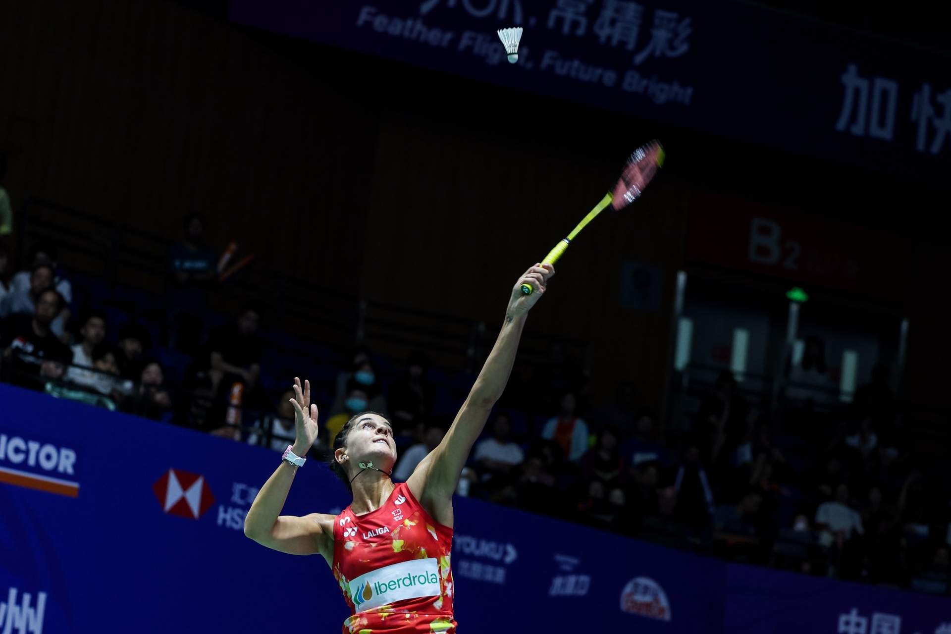 Carolina Marín en China.