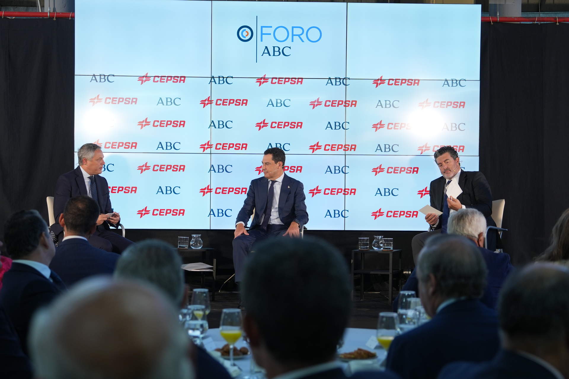Foro de ABC donde Moreno ha anunciado la compra