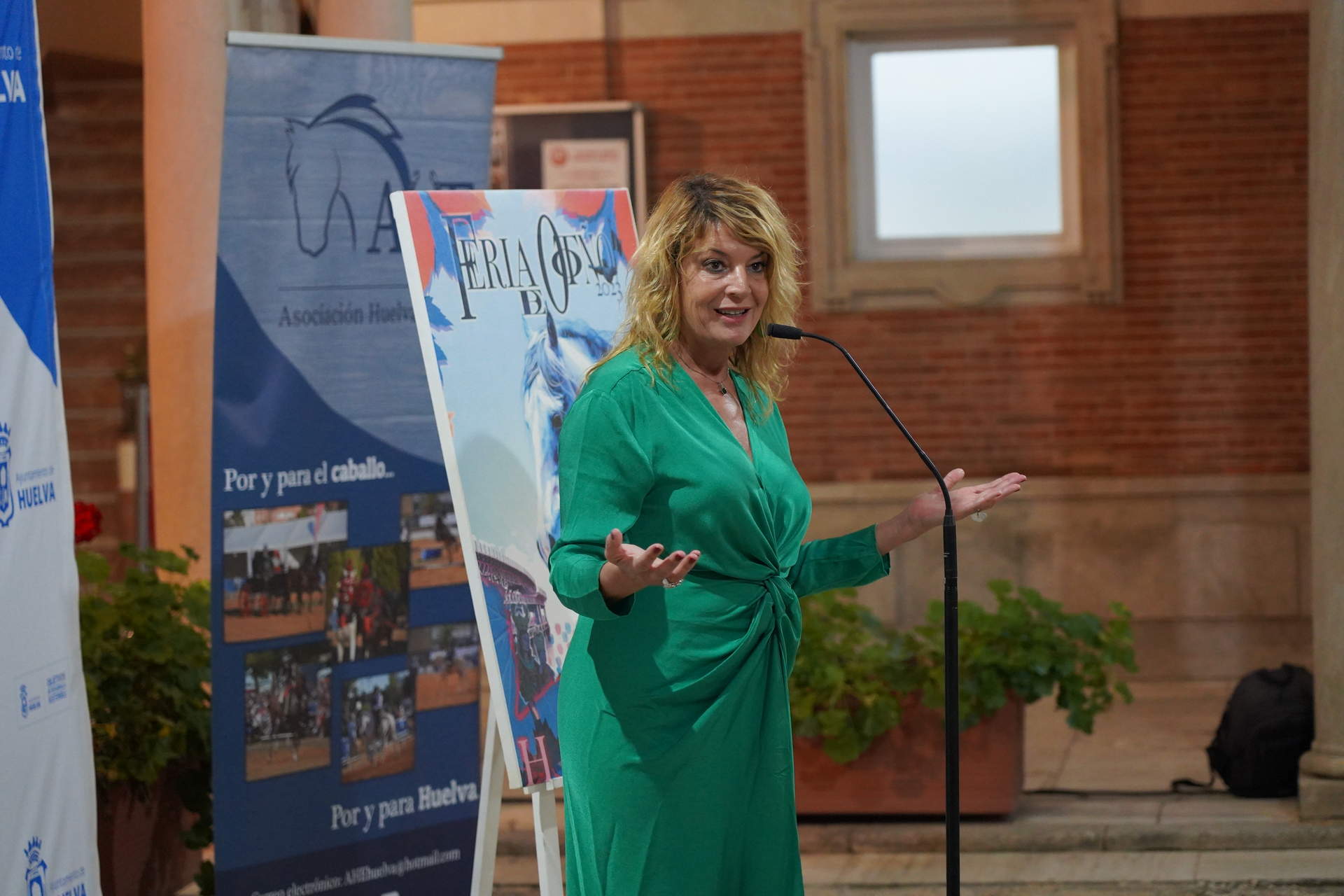 Pilar Miranda, en la presentación