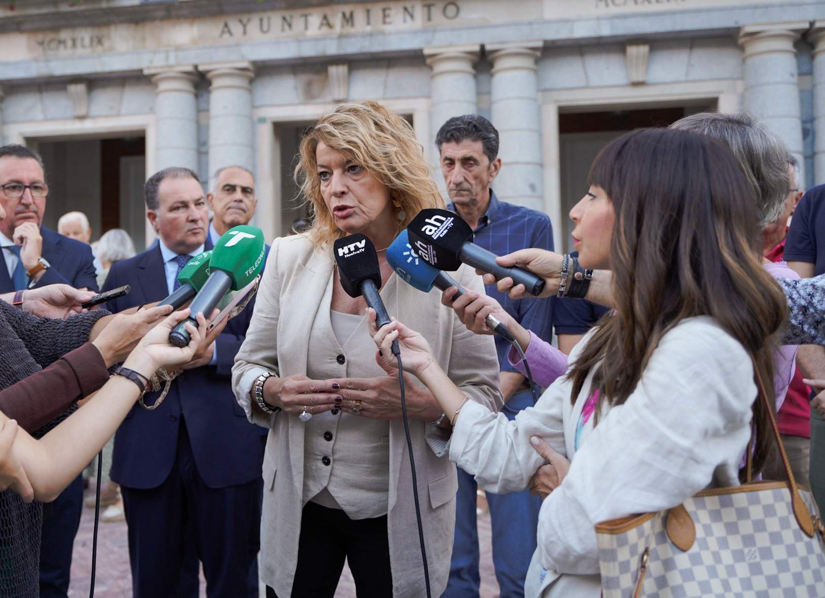 Intervención de la alcaldesa, Pilar Miranda