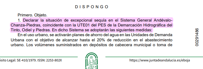 Captura de pantalla del Boja 1