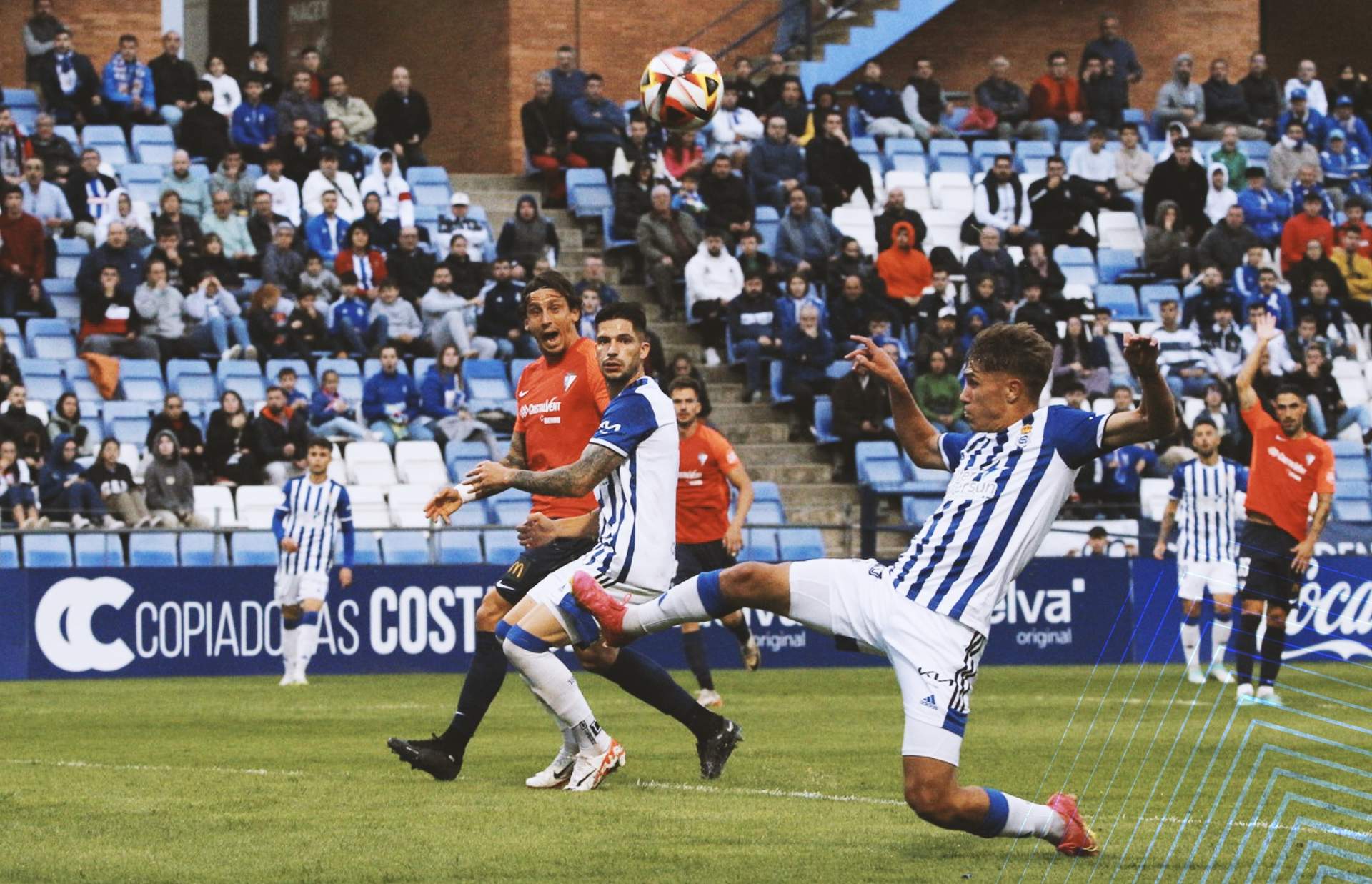 El Recre hoy en acción.