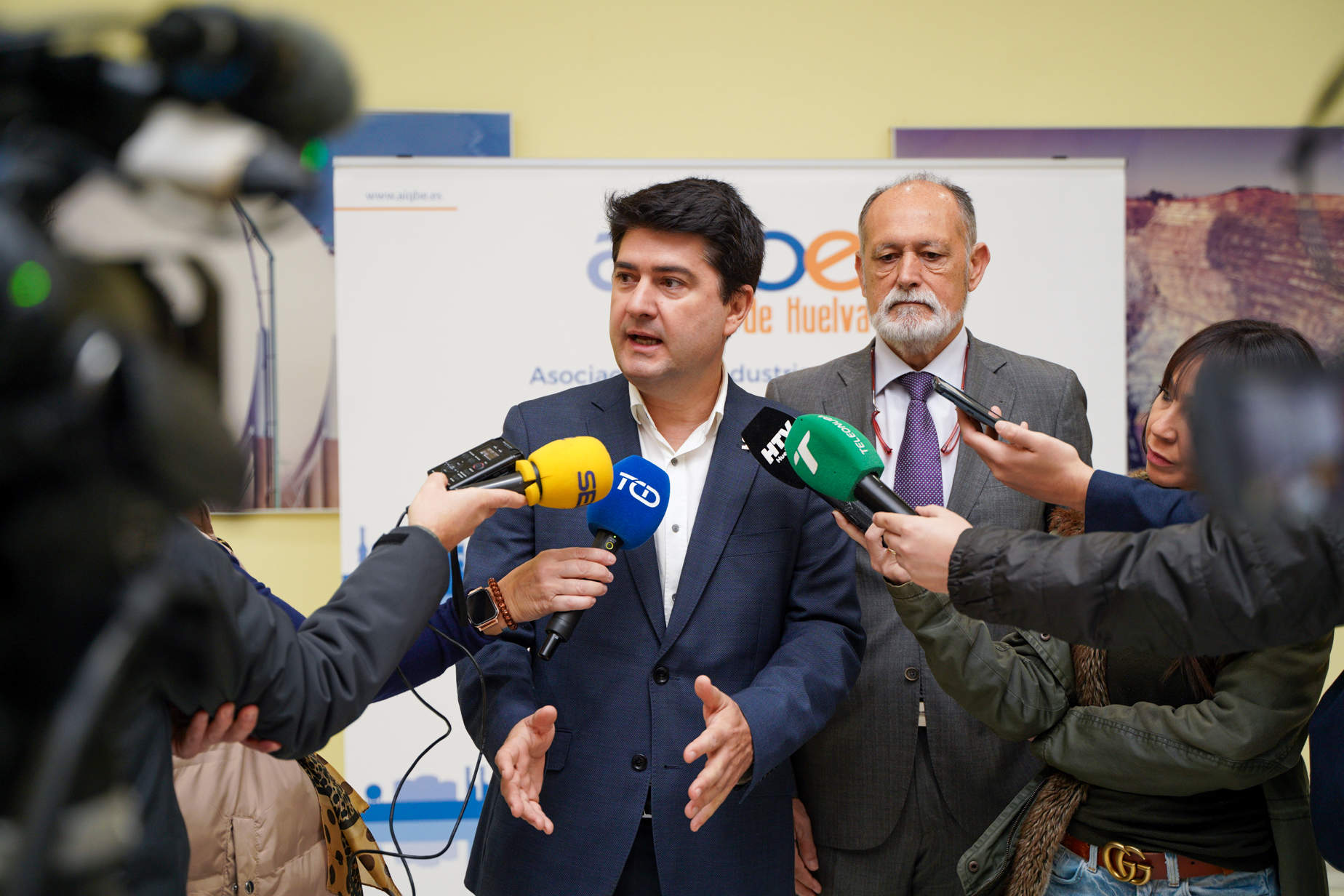 Un momento de su intervención en el Foro