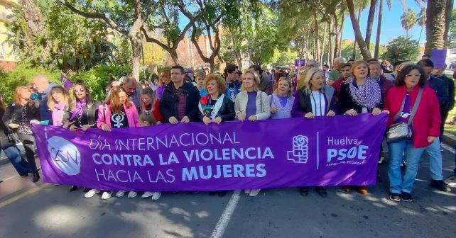Manifestación de este 25N en Huelva capital