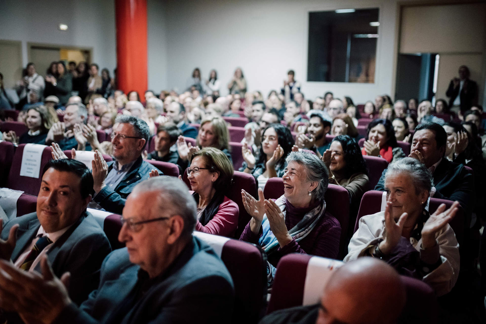 Asistentes al acto