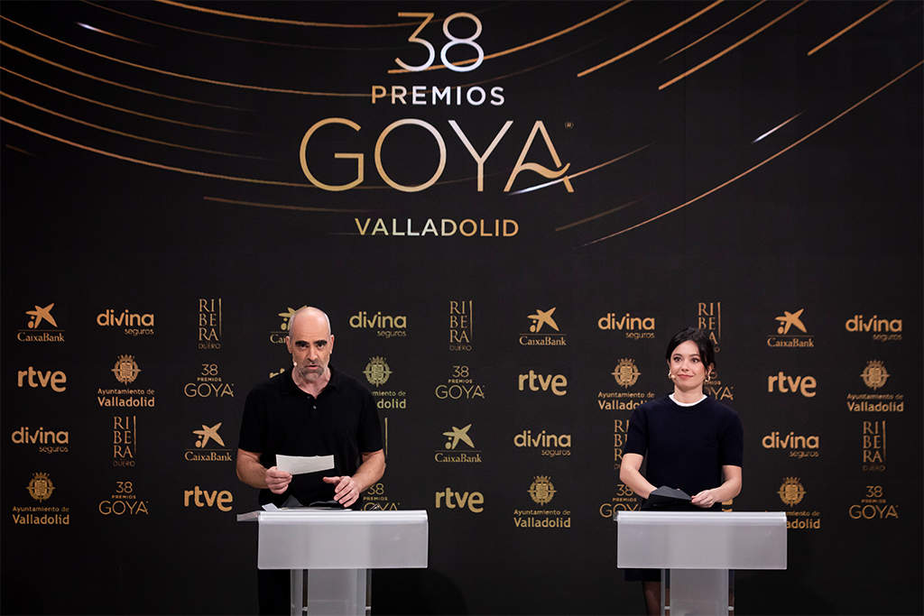 Lectura de nominaciones. (foto: Enrique Cidoncha para la Academia)