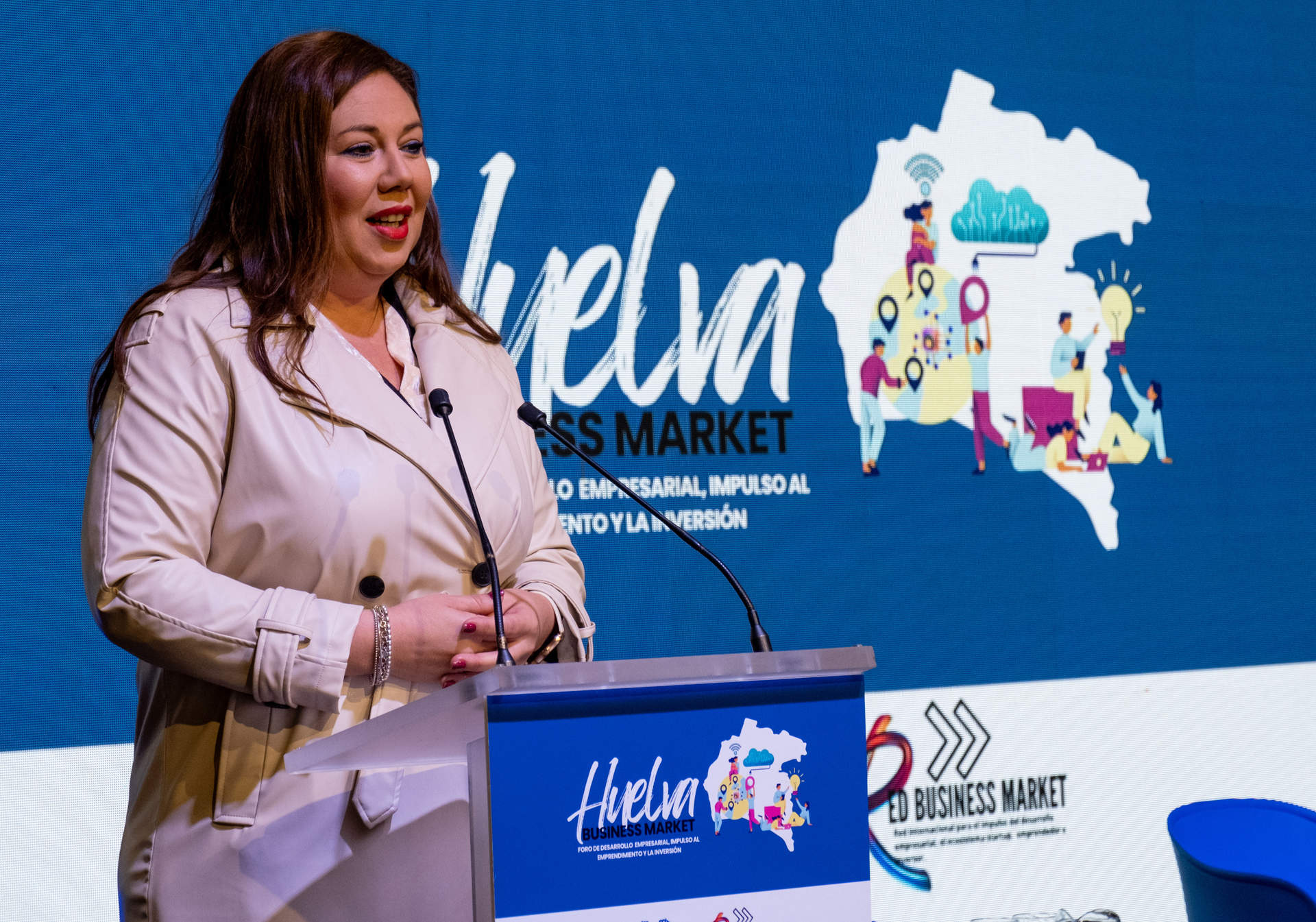 La vicepresidenta Rocío MOreno