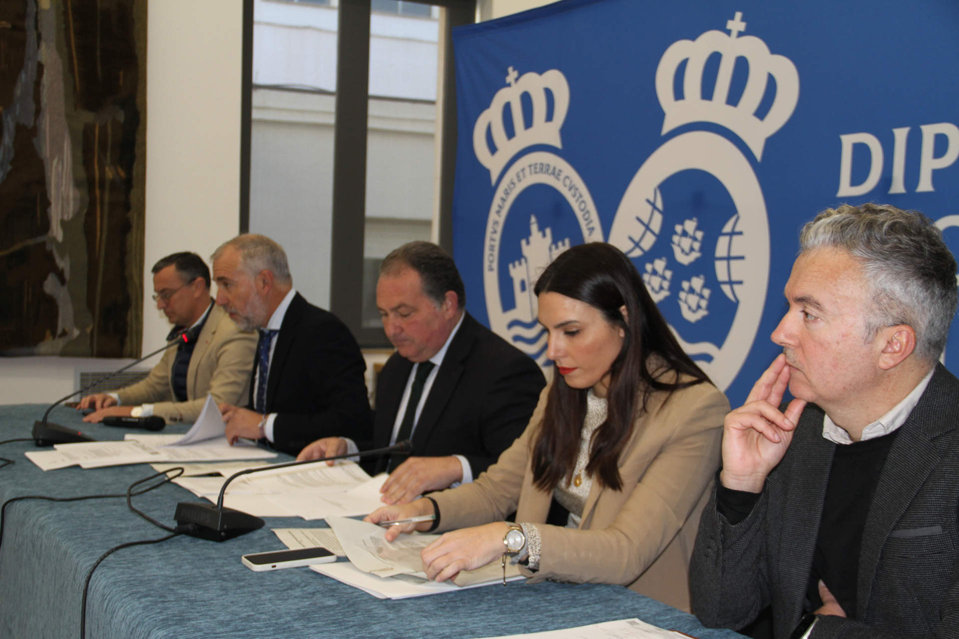 Asamblea Turismo celebrada en la Diputación