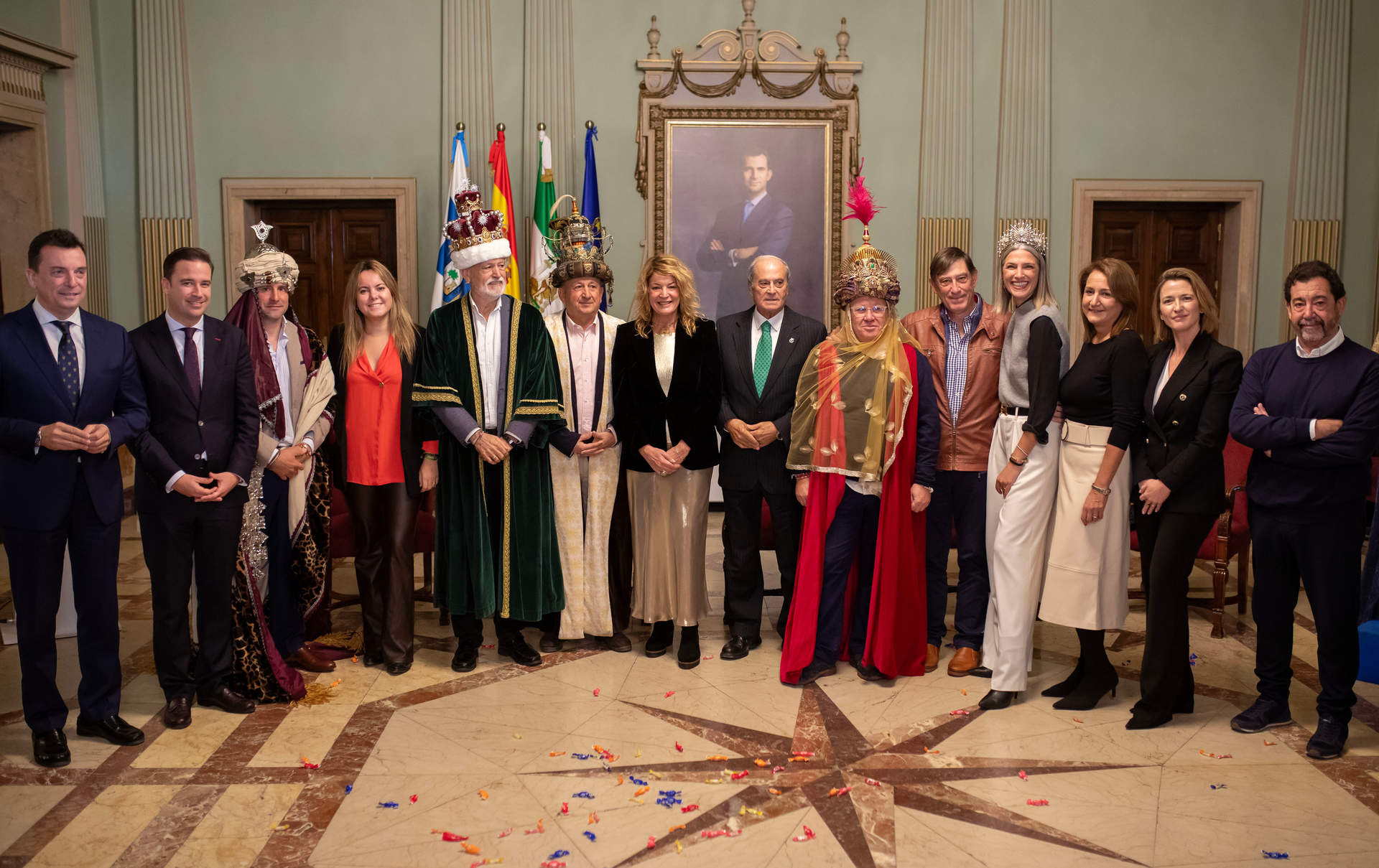 Un momento del acto presidido por la alcaldesa