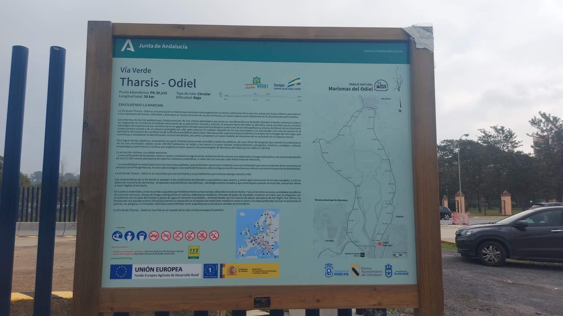 Cartel de la obra