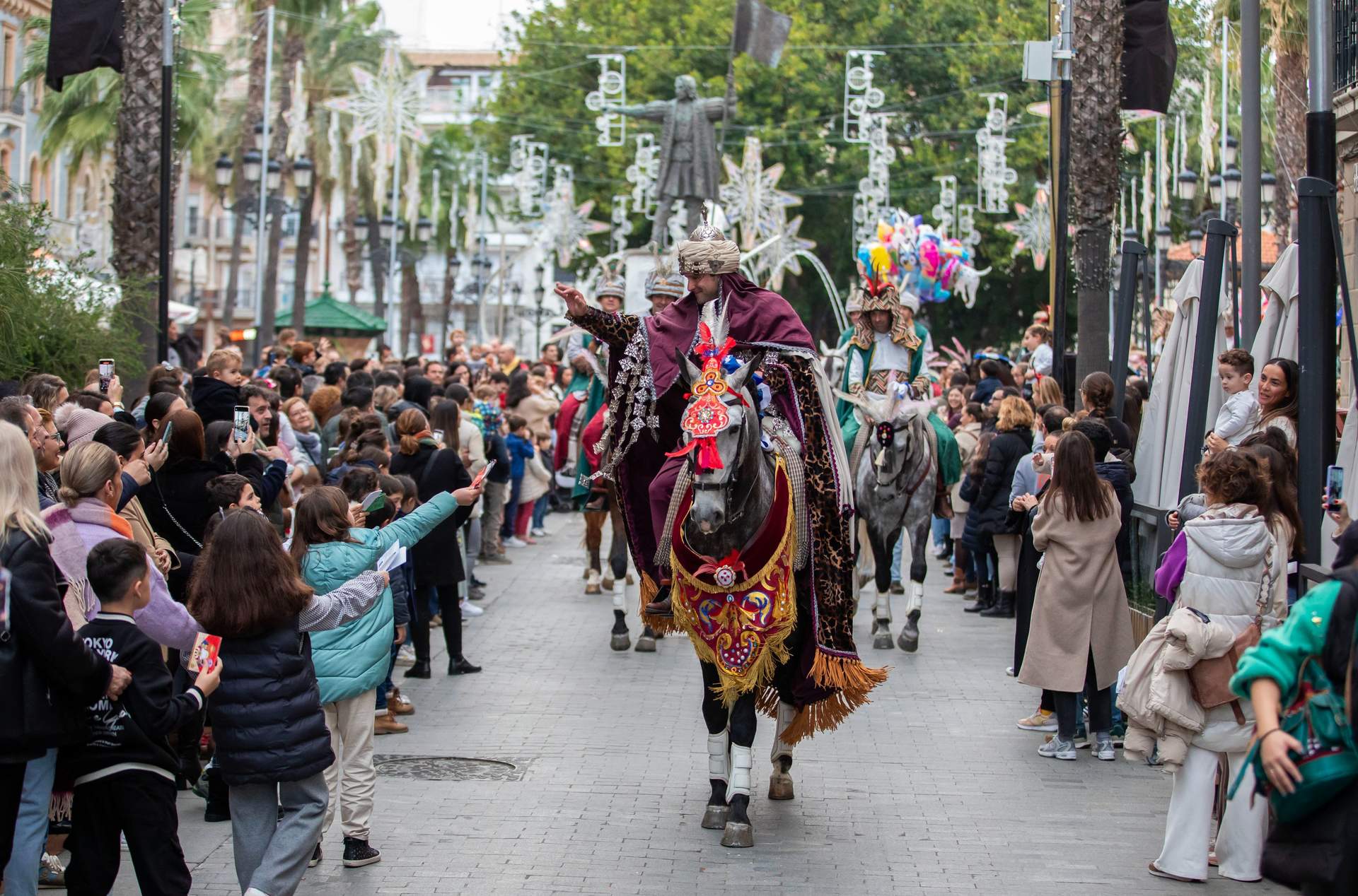 Recorrido del Heraldo Real