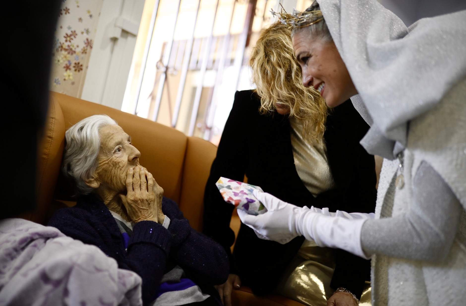 La Estrella de la Ilusión en la residencia de ancianos
