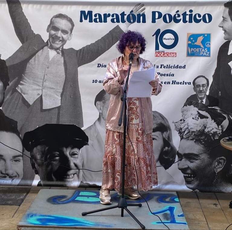 Durante un maratón poético