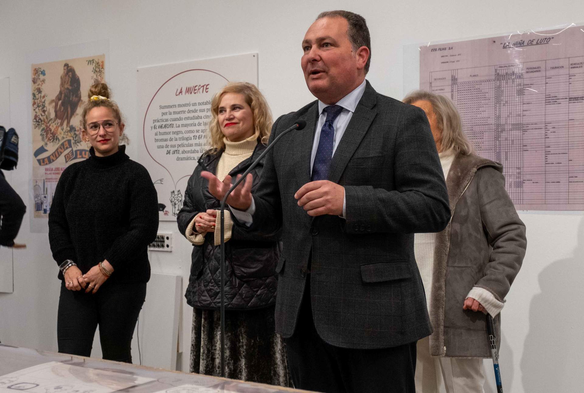 Momento de la inauguración