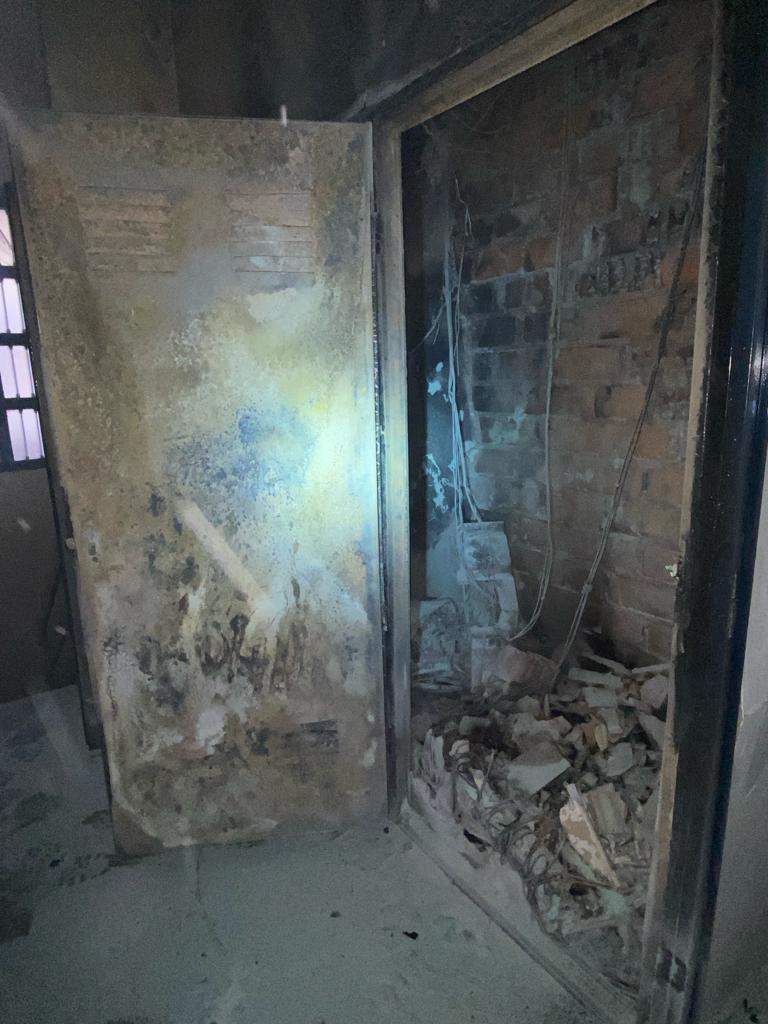 Estado de parte del inmueble