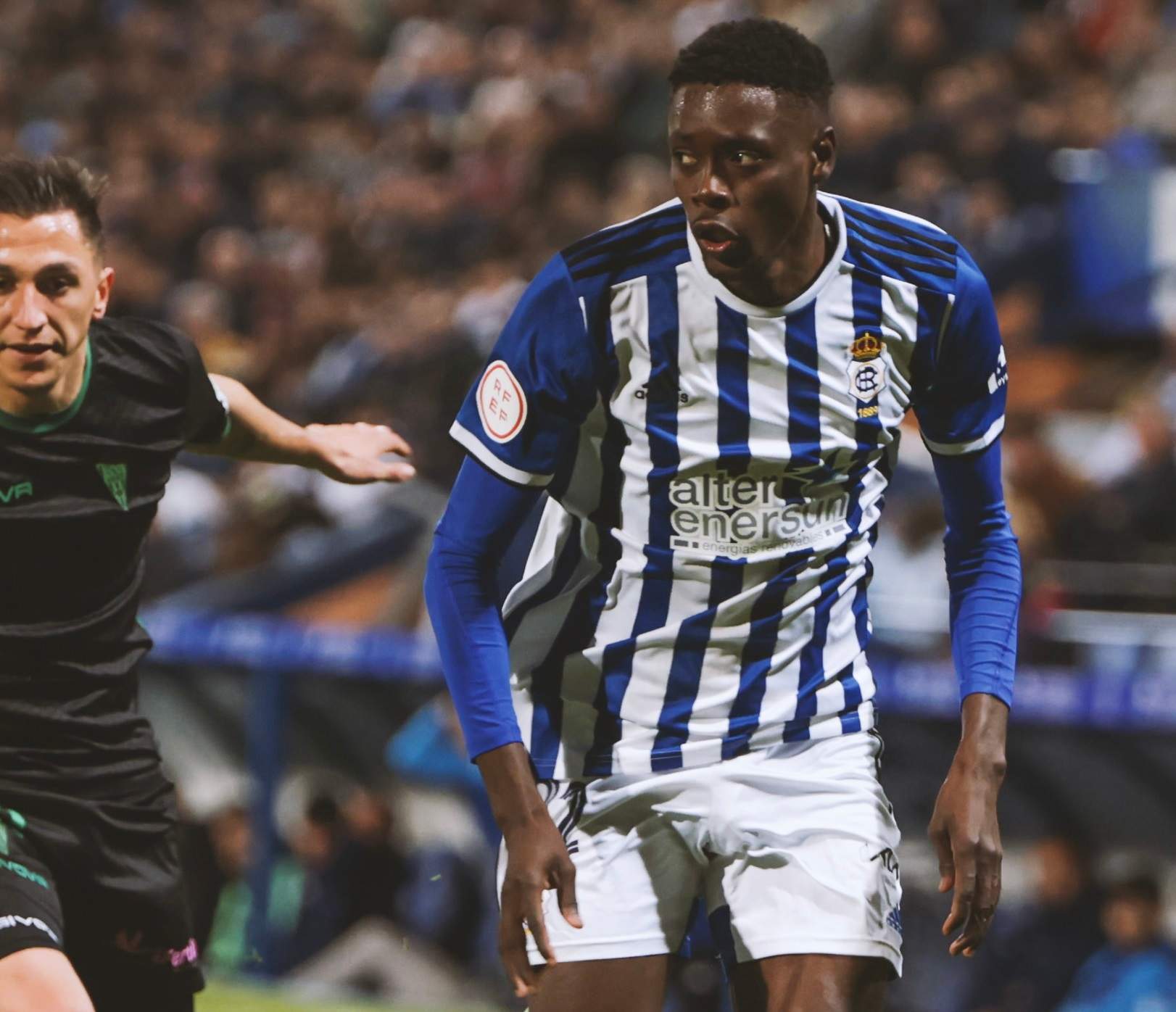Rahim en acción ante el Córdoba.