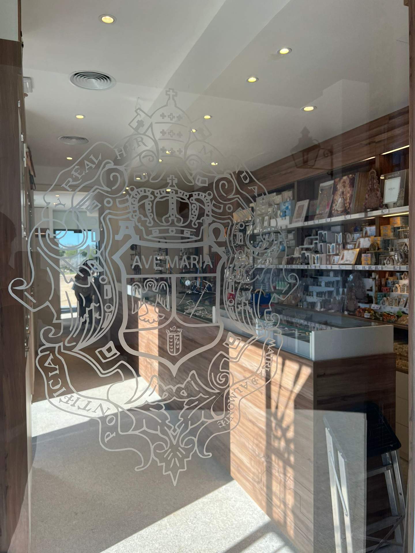 Entrada a la tienda